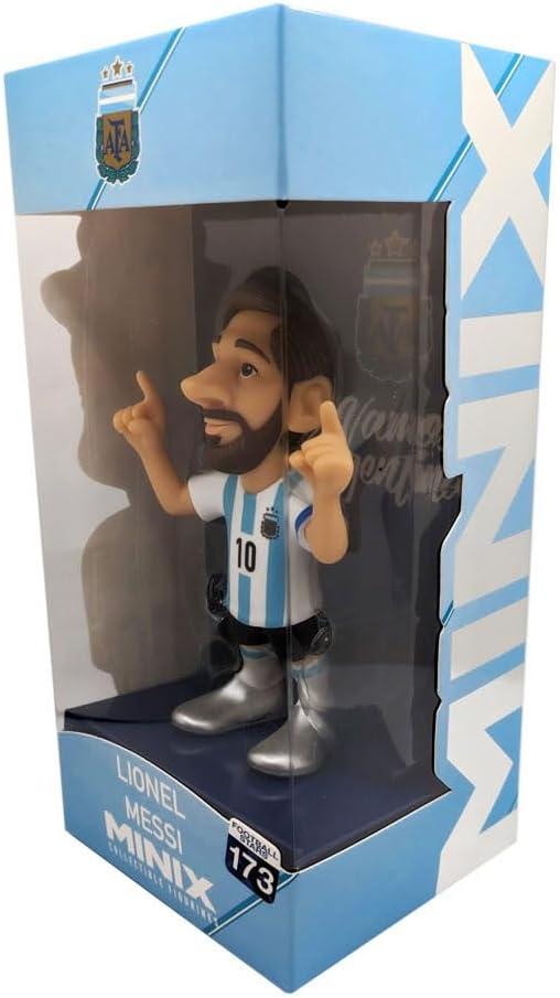 Lionel Messi Argentina Blue and White 12 cm Vinyl Figurine
