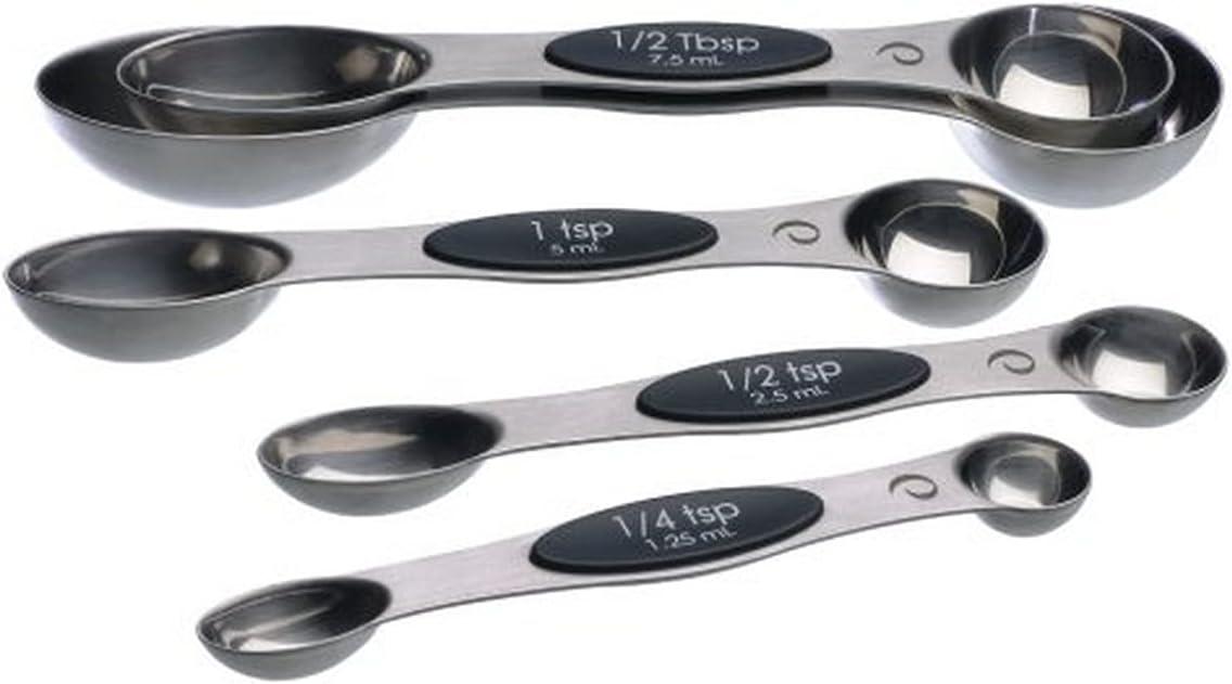 Prepworks by Progressive Magnetic Measuring Spoons Stainless Steel - Set of 5