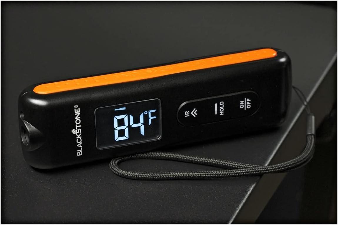 Blackstone Infrared Thermometer with LCD Display and Steel Probe Attachment
