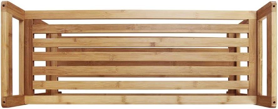 Oceanstar 2 Tier Bamboo Shoe Rack, Brown
