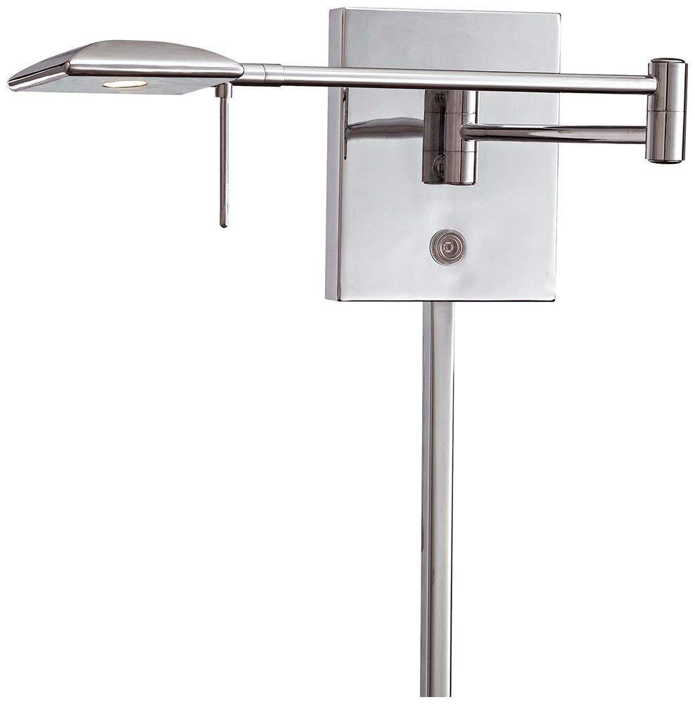 George Kovacs Lighting Georges Reading Room 1 - Light Swing Arm Lamp in  Chrome