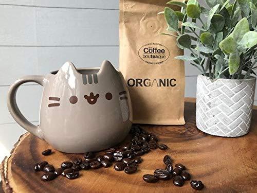 Enesco Pusheen Sculpted Cat Mug 4in H