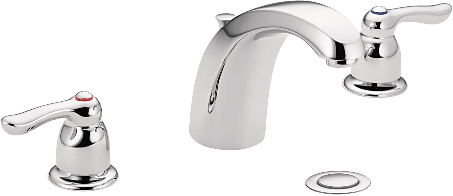 Chateau Widespread Bathroom Faucet with Drain Assembly