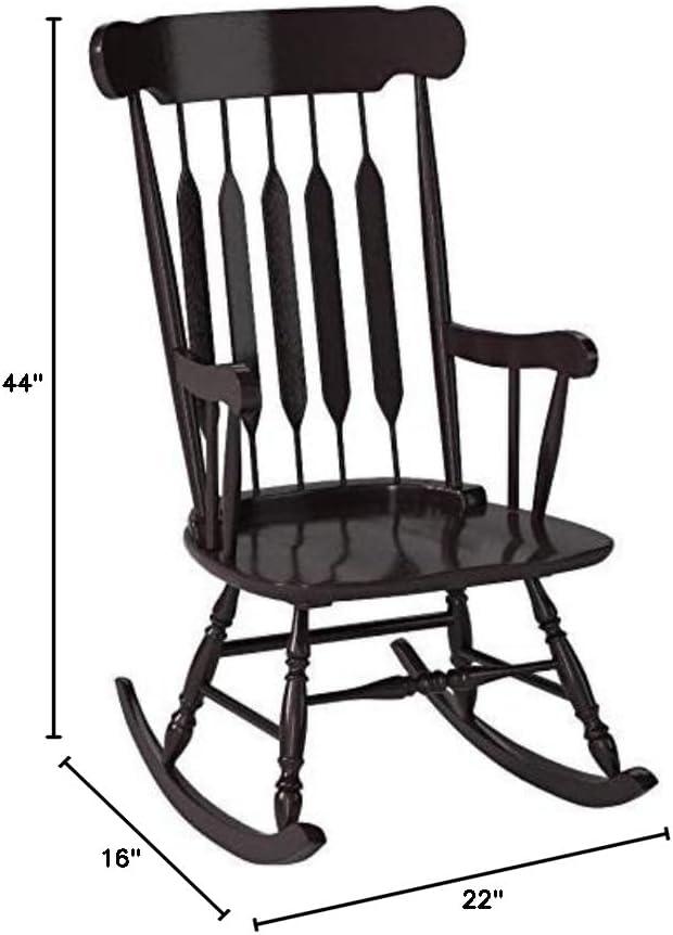 Gift Mark Wooden Adult Rocking Chair