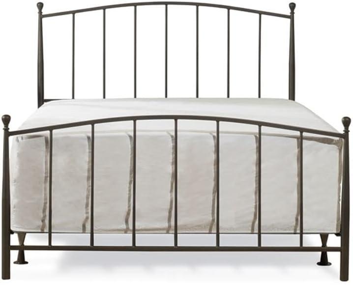 Hillsdale Furniture Warwick Gray Bronze Metal Queen Bed