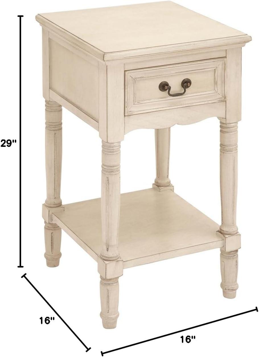 Ophelia & Co. Liscomb 15.5'' W Solid Wood Nightstand
