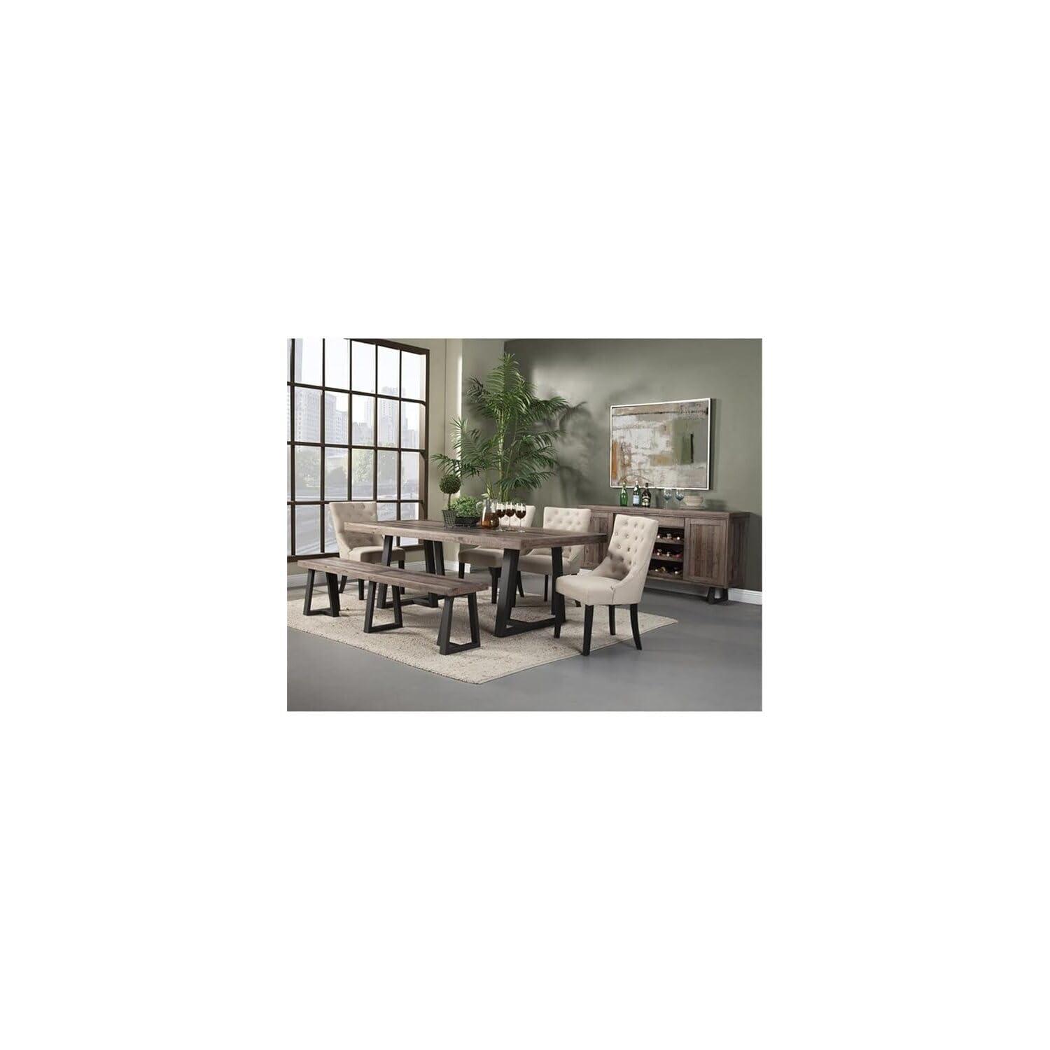 Alpine Furniture Prairie Upholstered Side Chairs