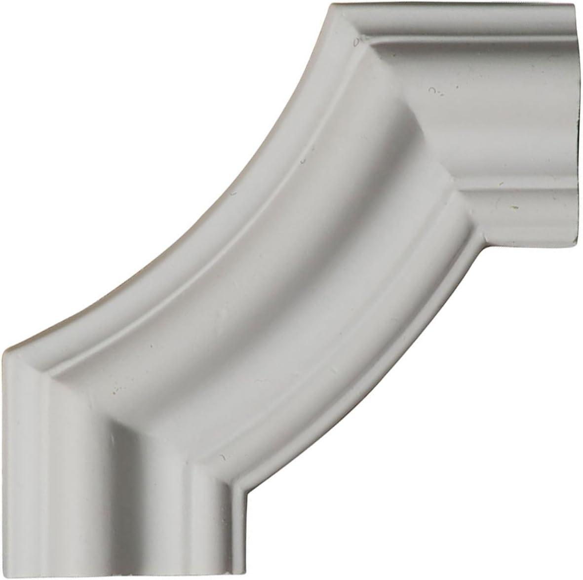 Gray Primed Polyurethane Seville Panel Moulding Corner