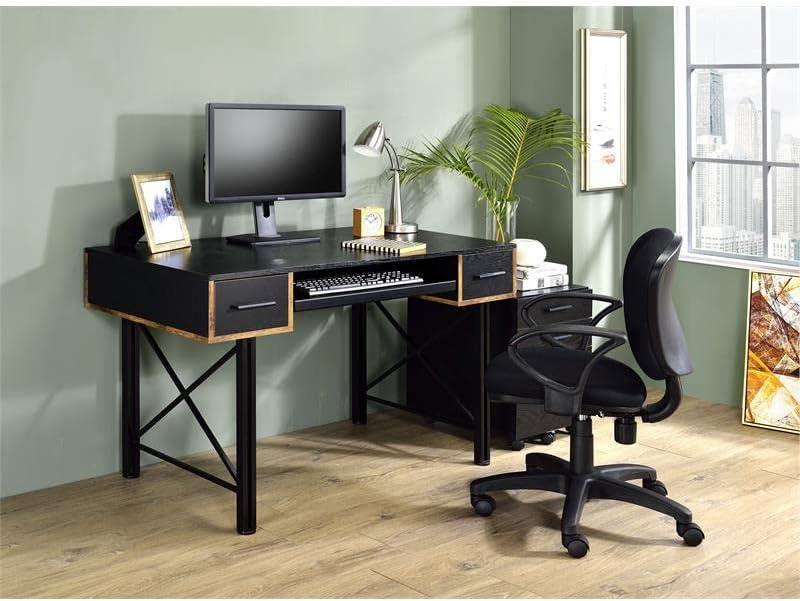 ACME Settea Computer Desk in Black