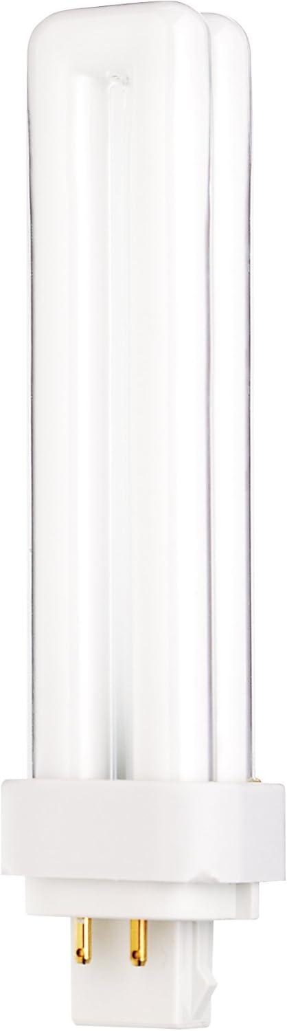 18-Watt White Fluorescent T4 Quad 4-Pin Tube Bulb