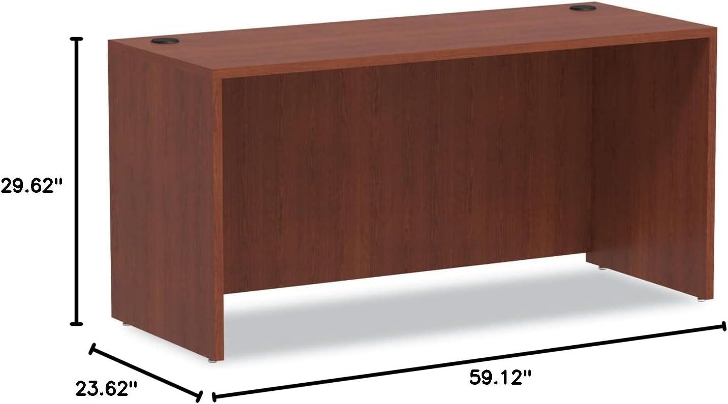 Best Alera VA256024MC Valencia Series Credenza Shell, 59 1/8w X 23 5/8d X 29 5/8h, Medium Cherry