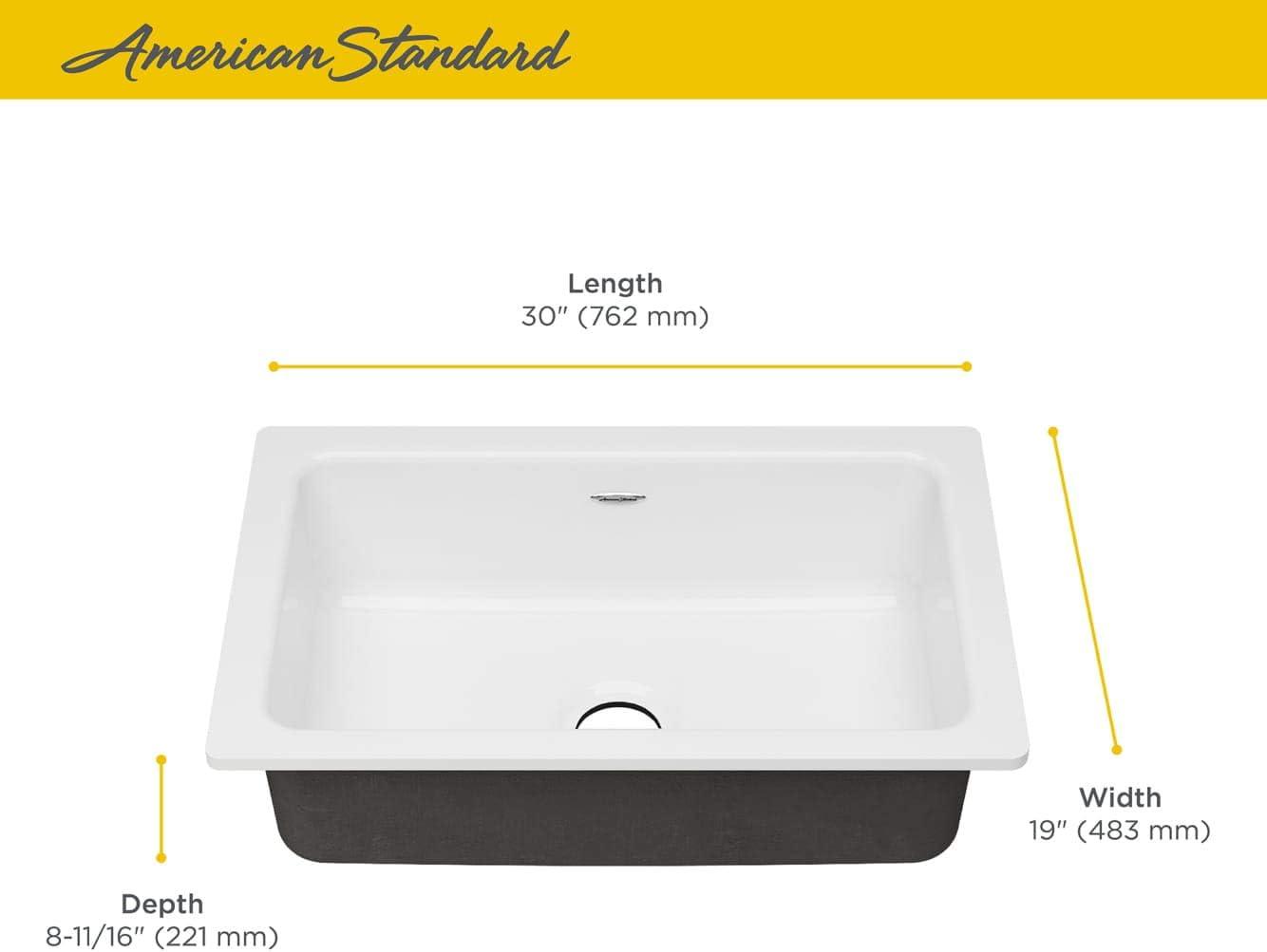 Delancey 30'' L Undermount Single Bowl Cast Iron Kitchen Sink