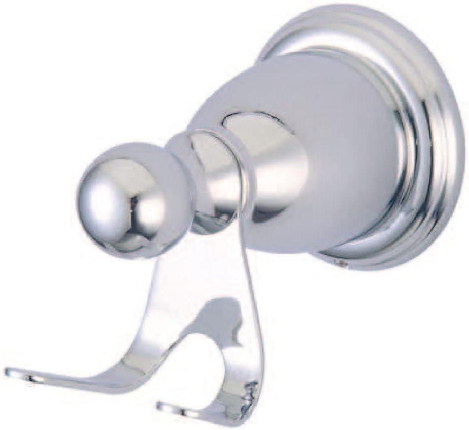 Heritage Polished Chrome 3-1/2-Inch Robe Hook