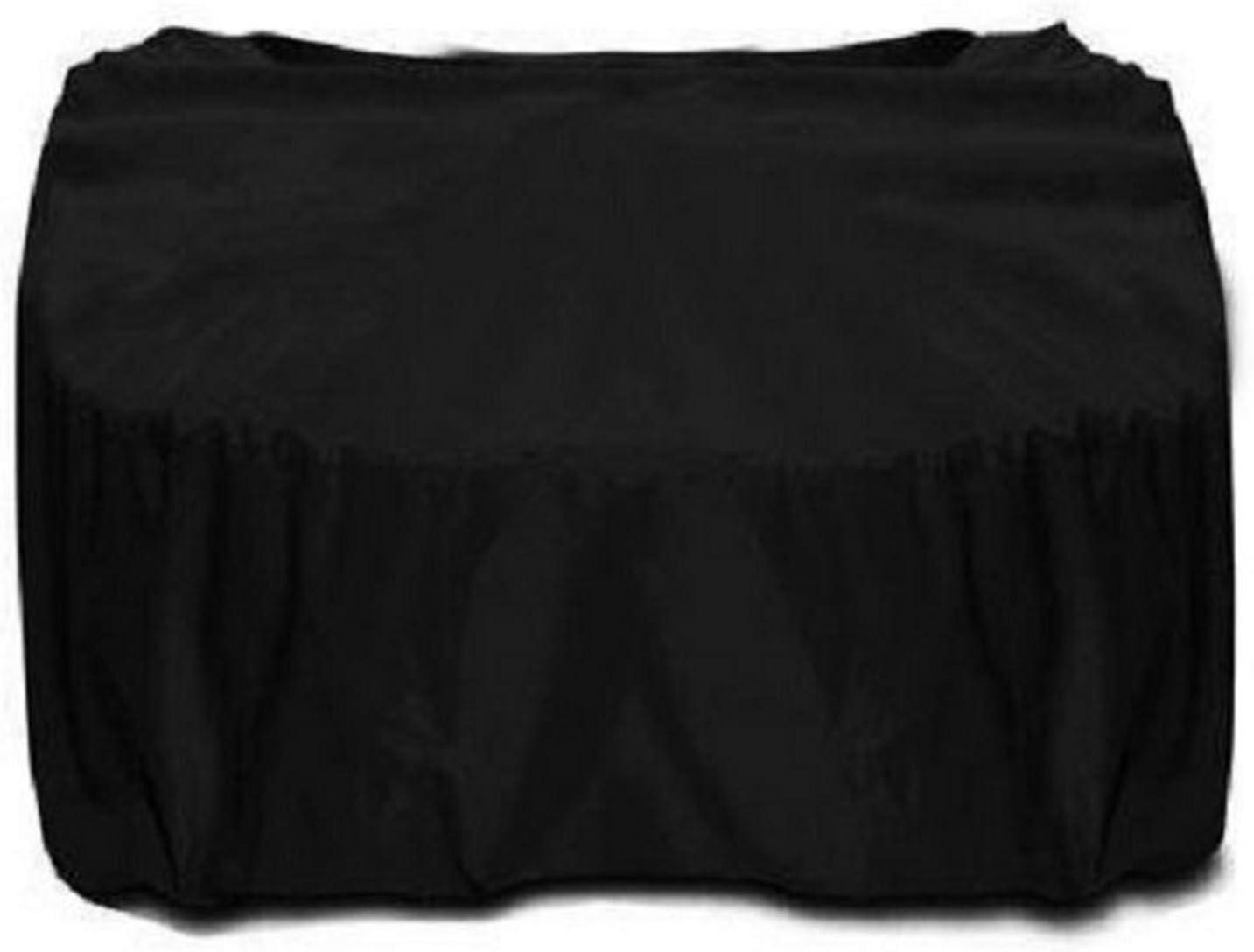 Two Dogs Designs 2D-FP44441 Square Fire Pit Cover w/ UV Protection, 44 In, Black