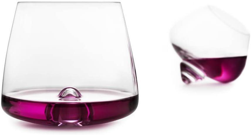 Rikke Hagen Clear Glass Whiskey Tumblers Set of 2