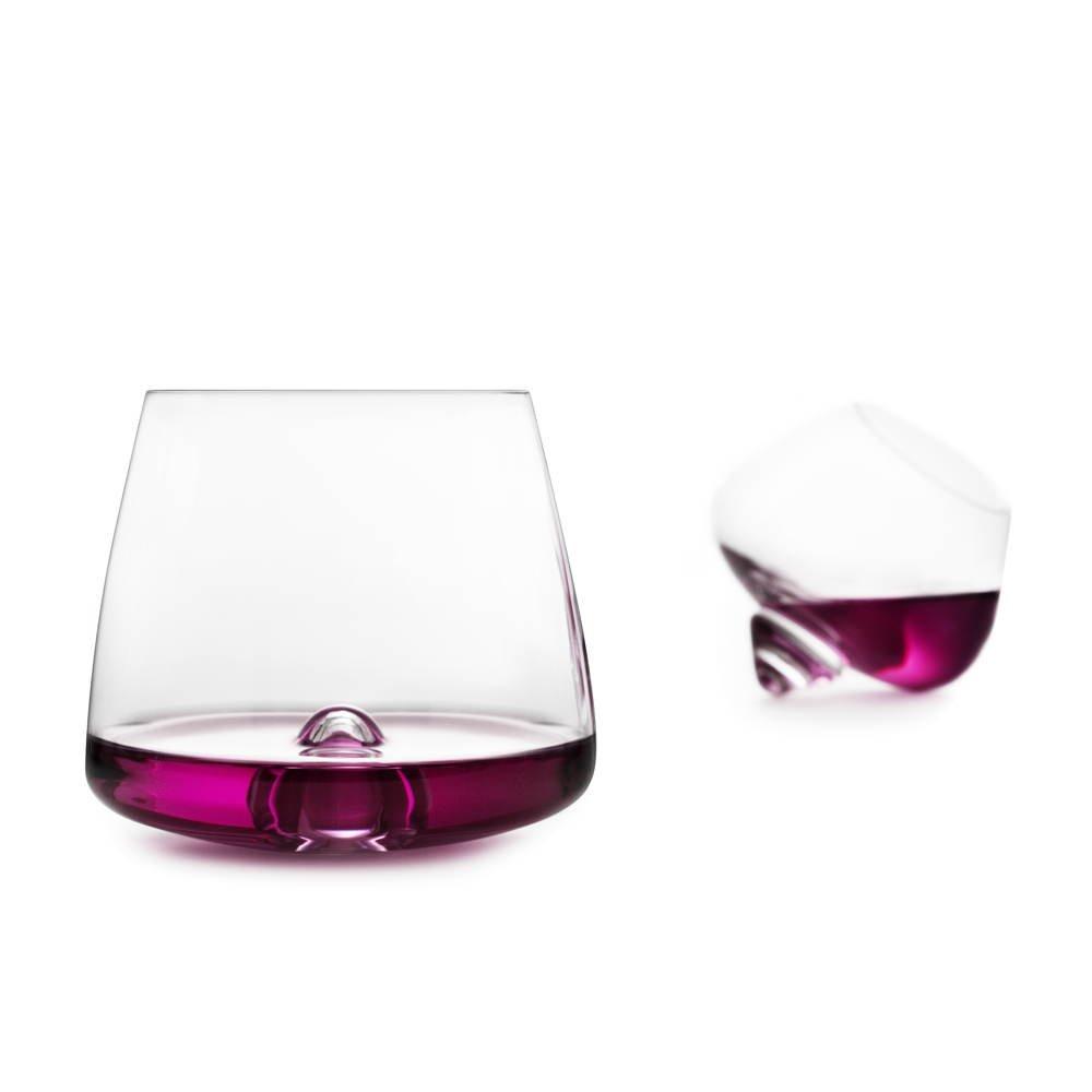 Rikke Hagen Clear Glass Whiskey Tumblers Set of 2