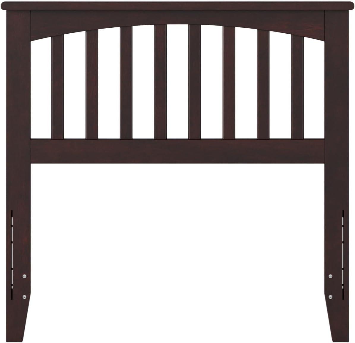 AFI Furnishings Mission Twin Headboard with Turbo Charger in Espresso