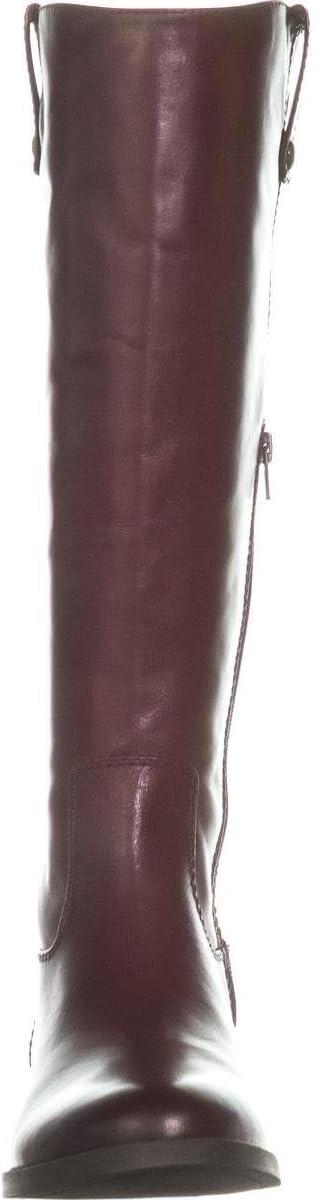 INC Womens Brown Zip-Up Boots 5 M