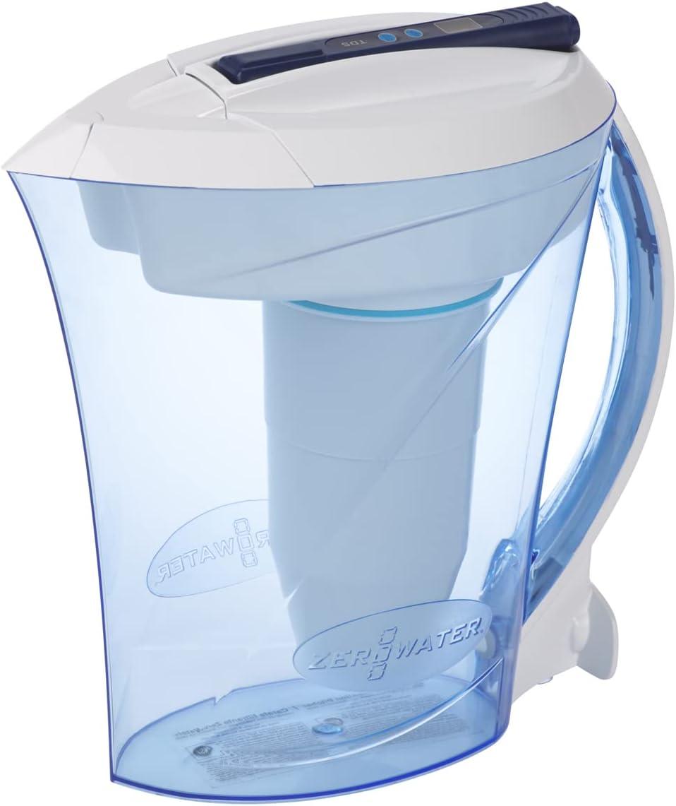 Culligan Zerowater 10 Cup Ready-Pour™ 5-Stage Water Filtration Pitcher