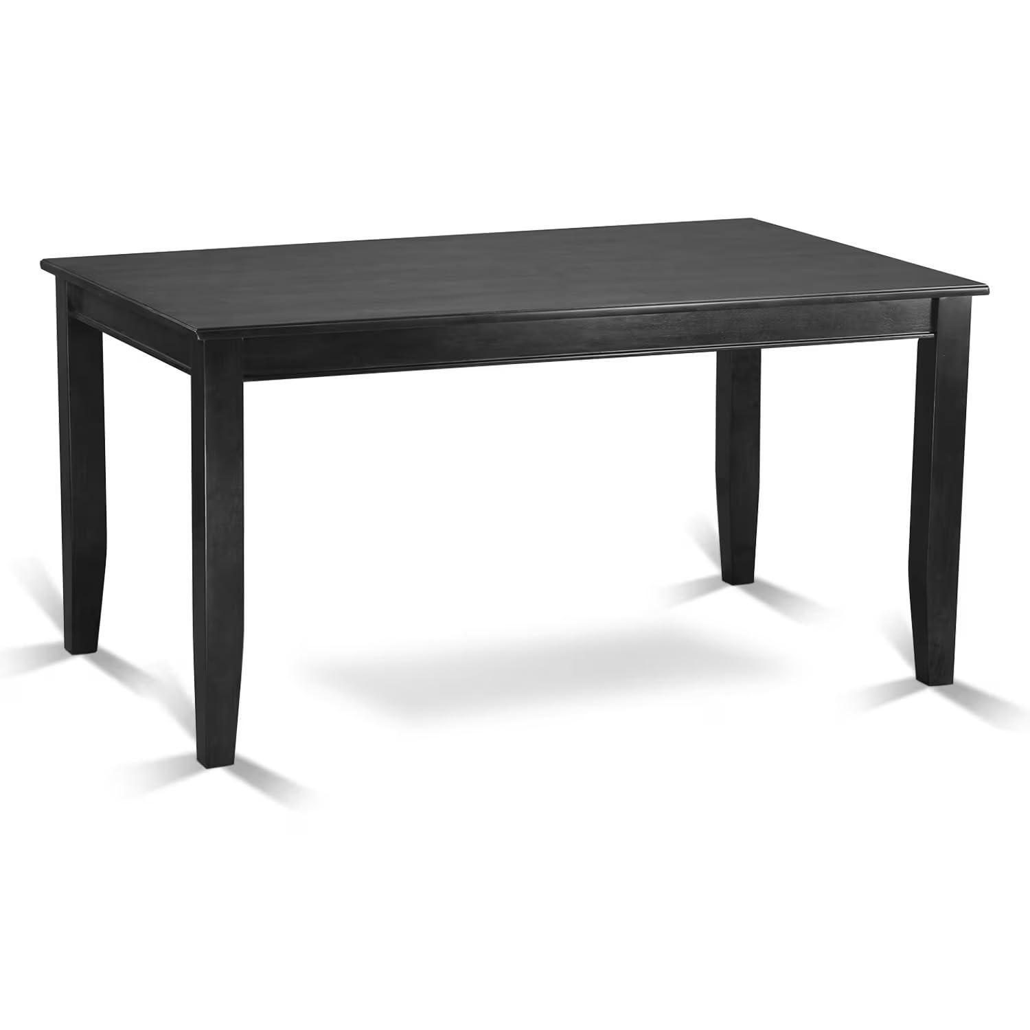 Wooden Imports Furniture DU-T-BLK Dudley Rectangular Dining Table - Black