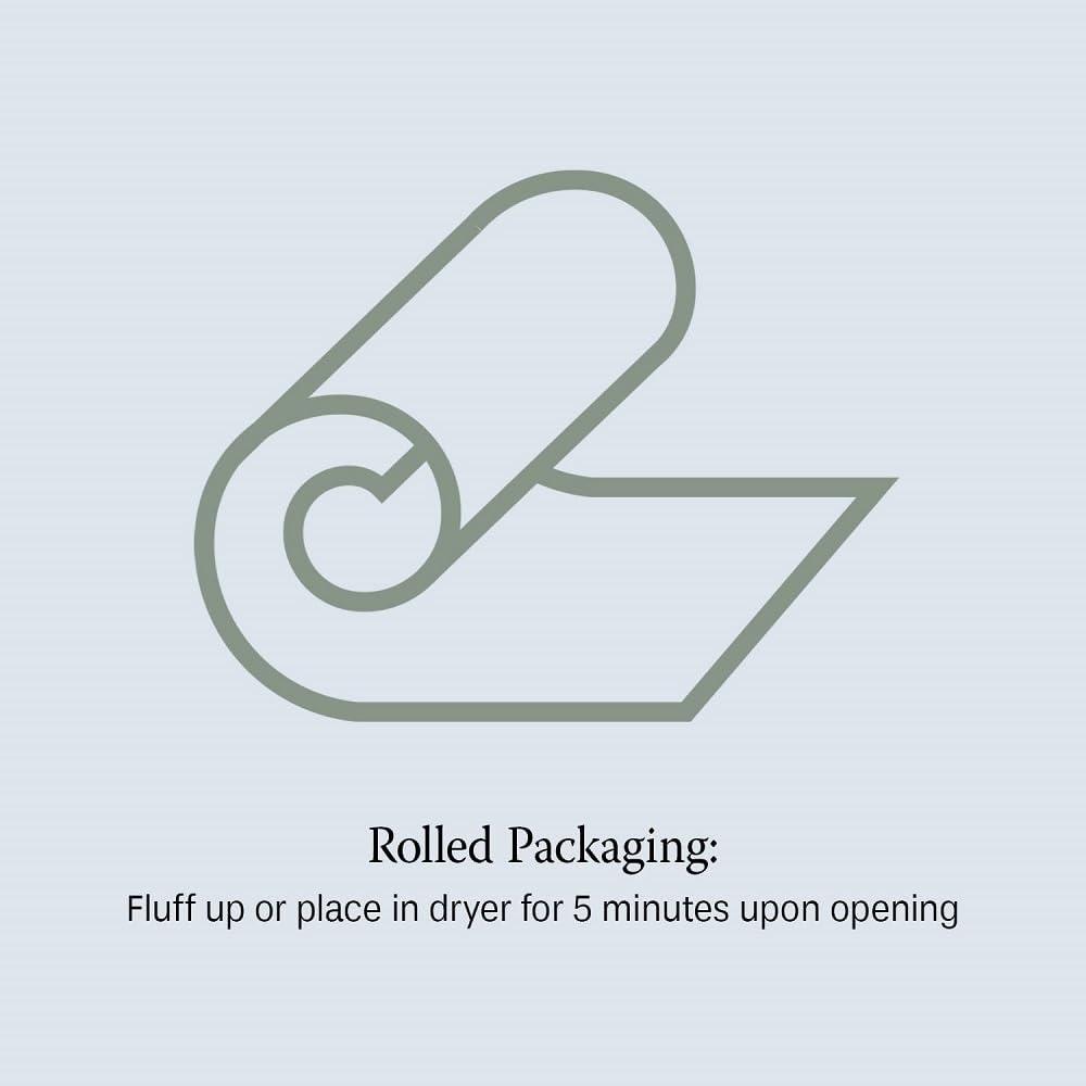 Downlite Medium Polyfill Pillows 4 Pack (Set of 4)