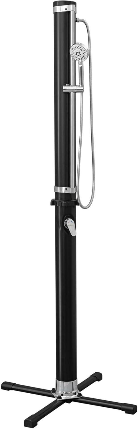 Bestway Bestway SolarFlow Outdoor Shower 5gal/20L: Oversized Shower Head and Stand. Easy Installation, adjustable water flow and tempature control. Multiple Water Spray Settings