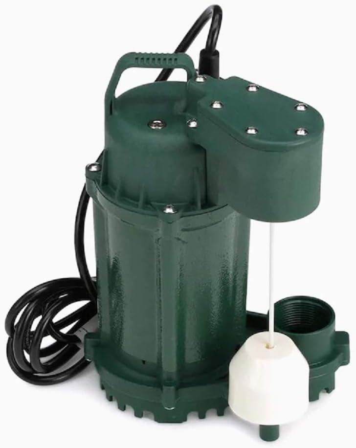 60GPM Cast Iron Submersible Sump Pump (1075-0001)