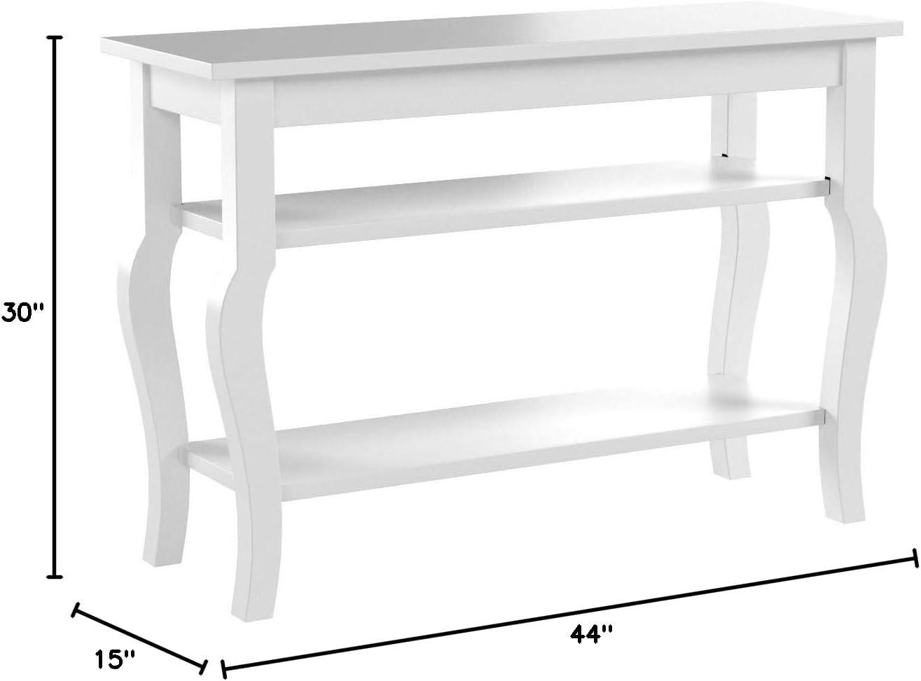 Kate and Laurel Lillian Wood Console Table