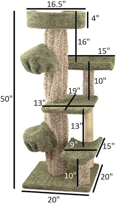 New Cat Condos  Unique Cat Tree Scratcher