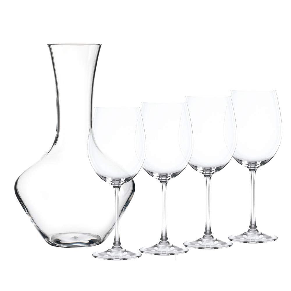 Nachtmann Vivendi Decanter with Glasses, Set of 5 Pieces,63.5 oz.