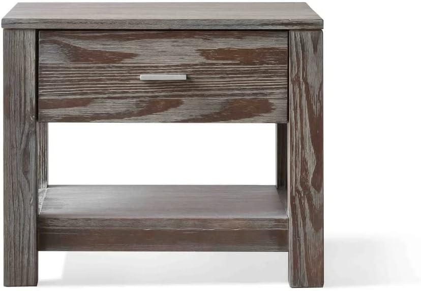 Loft Solid Wood Nightstand