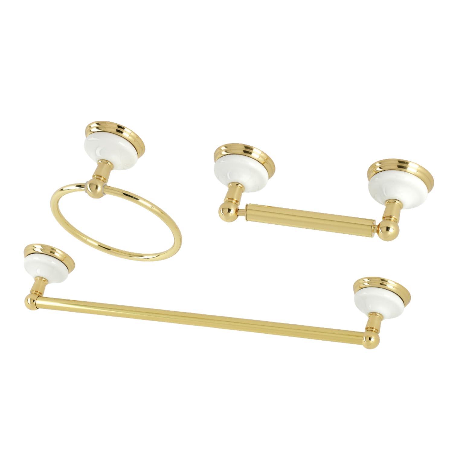 Kingston Brass Victorian 3-Piece Bathroom Hardware Set