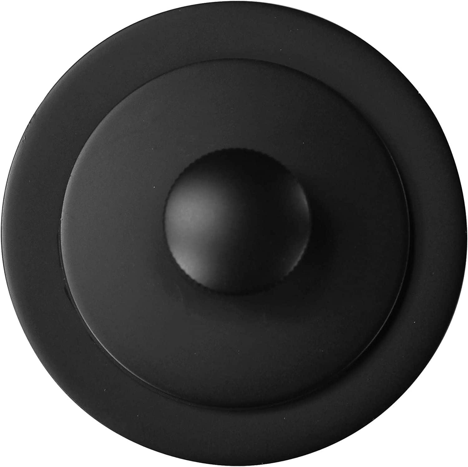 1-1/2" Coarse Thread Twist & Close Bathtub Drain Trim with Two-Hole Overflow