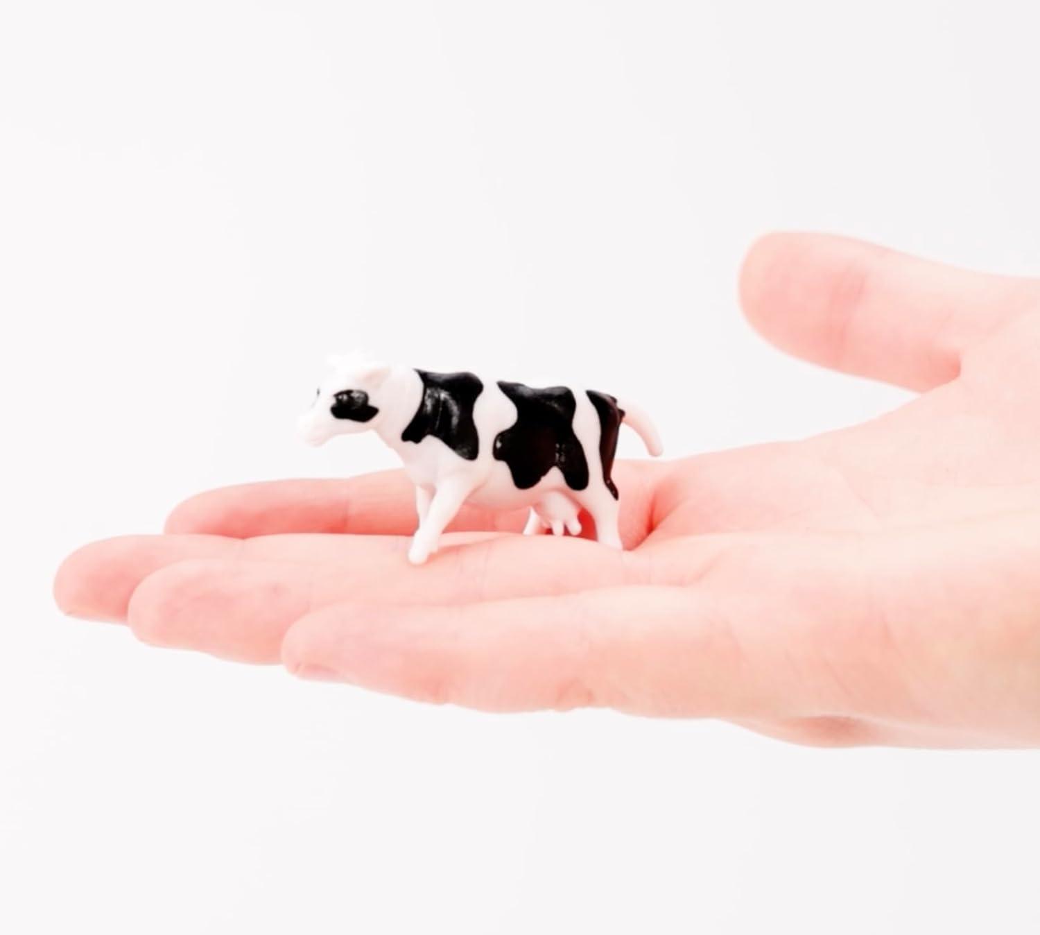 Terra by Battat – 60pcs Farm Animals Toy Tube – Mini Plastic Barnyard Animal Figurines for Kids – Includes Cow, Pig, Goat, Sheep & More – Educational Playset for Toddlers Ages 3+