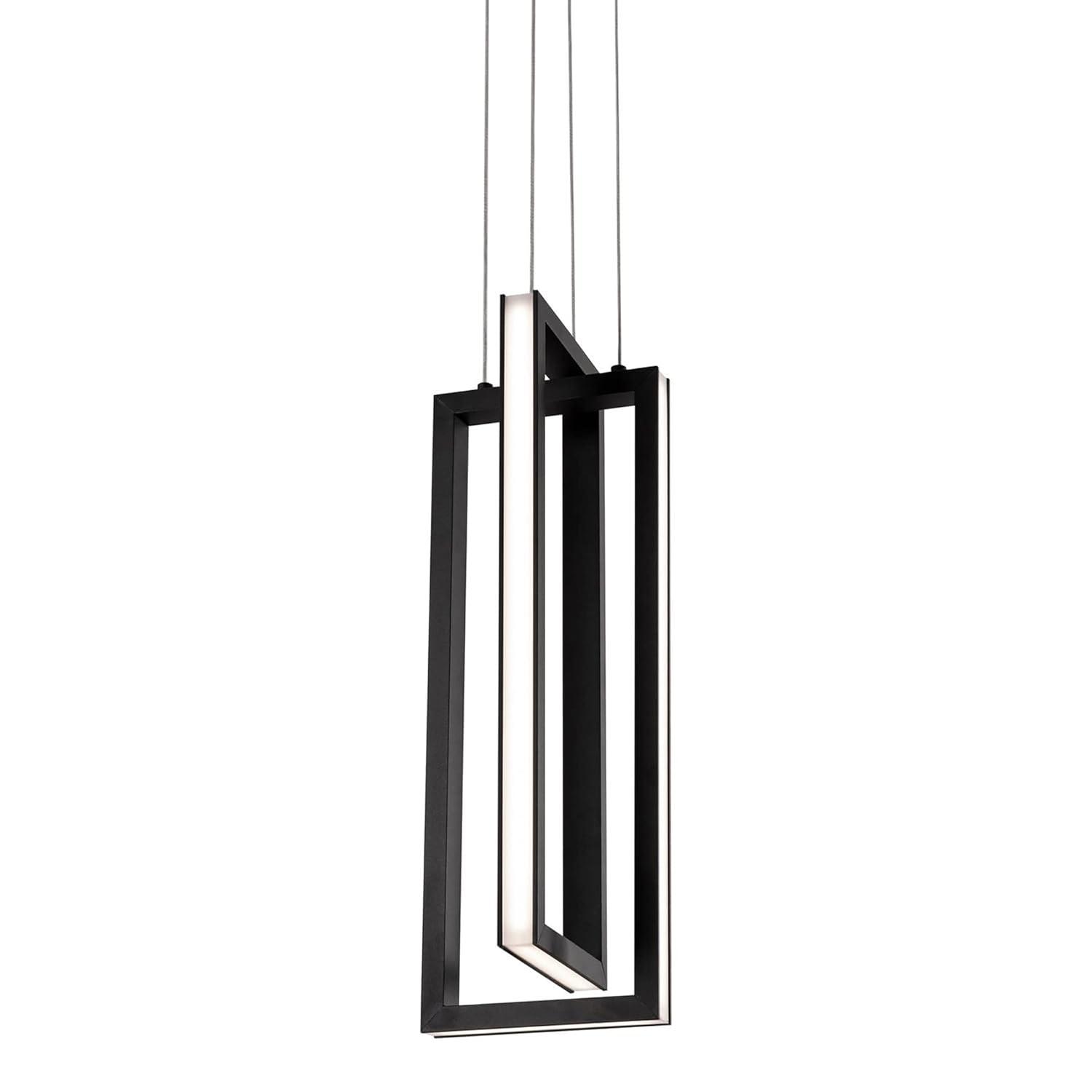 AFX - Cole - 2 Light Pendant-Black Finish