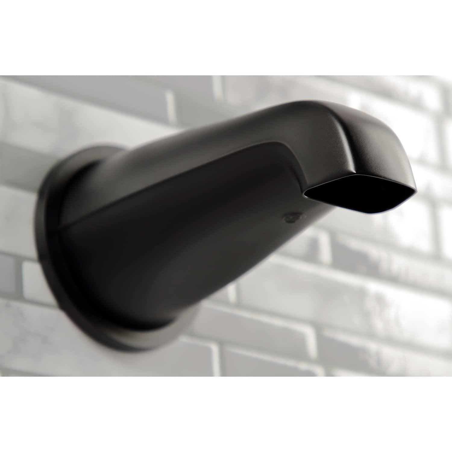 Kingston Brass NuvoFusion Triple-Handle Tub and Shower Faucet