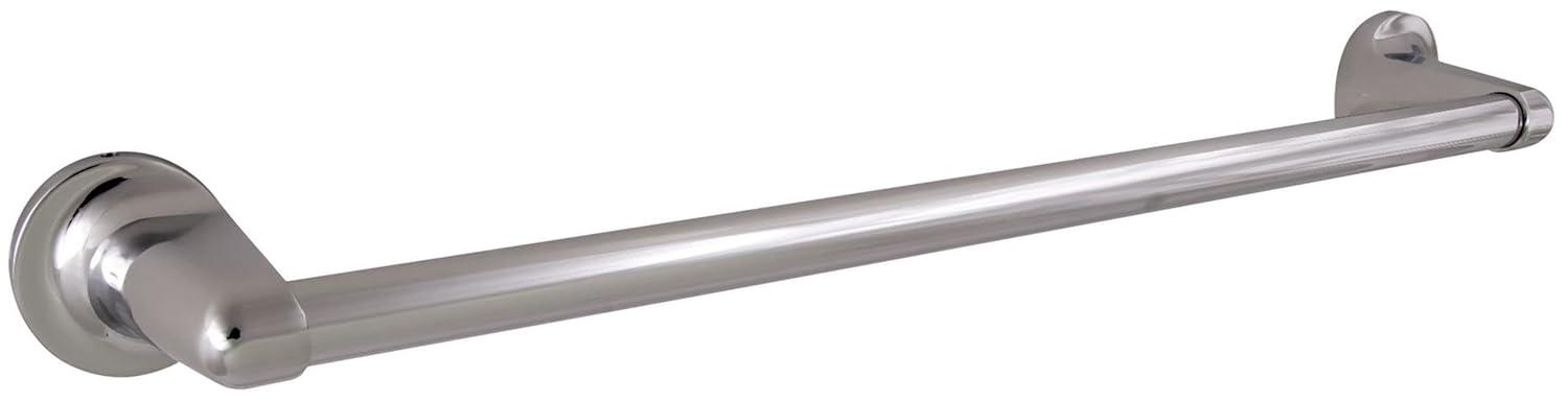 Design House Alta Bay Wall Mount Bathroom 18" Towel Bar, Polished Chrome