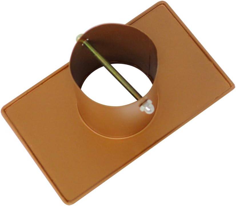 Copper Colored Rain Chain for Gutters & Downspouts (Umbrella Design)