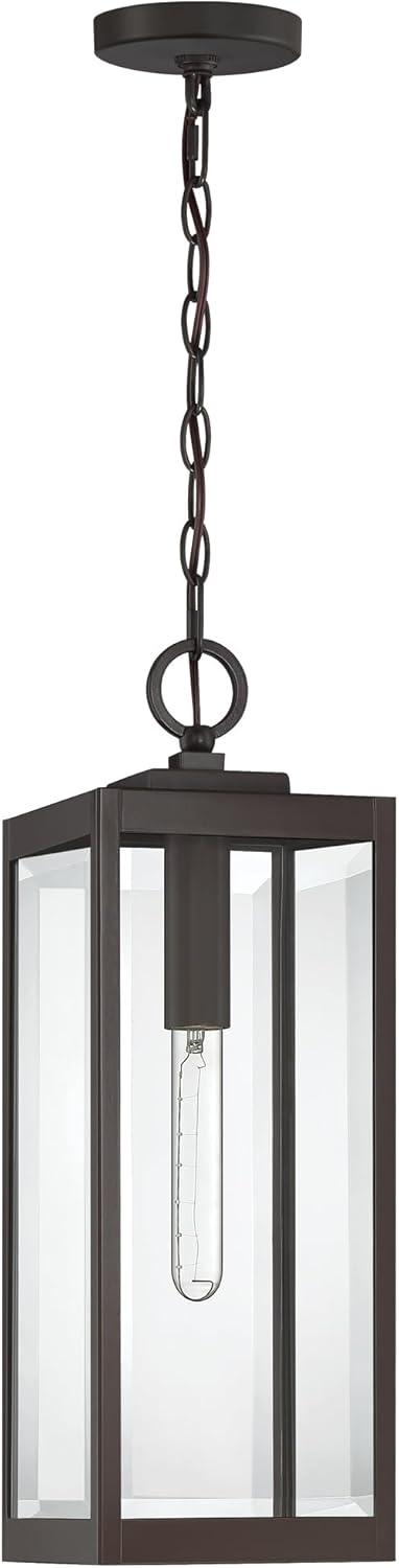 Quoizel Westover 20 3/4" High Bronze Outdoor Hanging Light