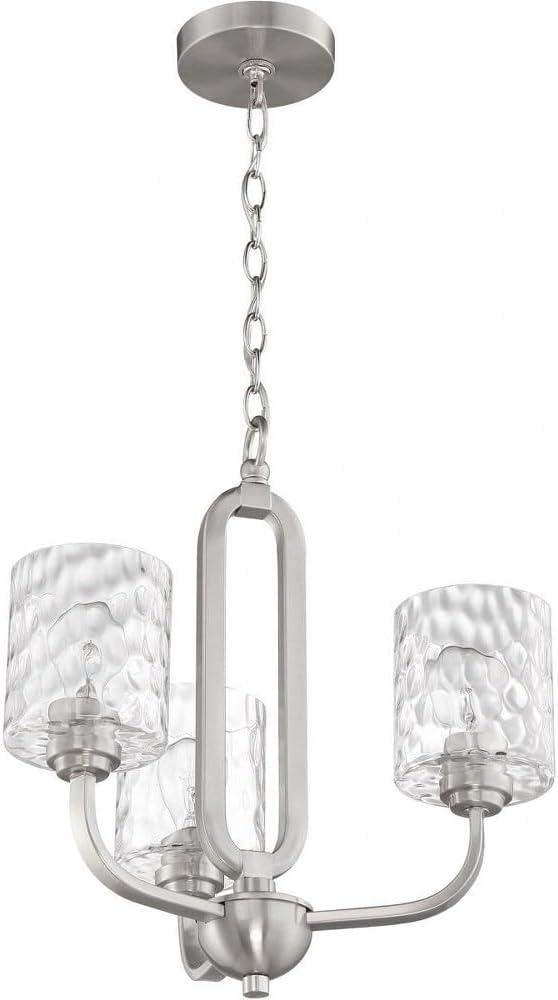 Craftmade Lighting 3 - Light Chandelier in  Brushed Polished Nickel