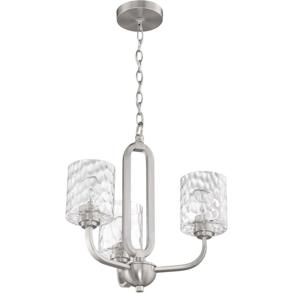 Craftmade Lighting 3 - Light Chandelier in Brushed Polished Nickel