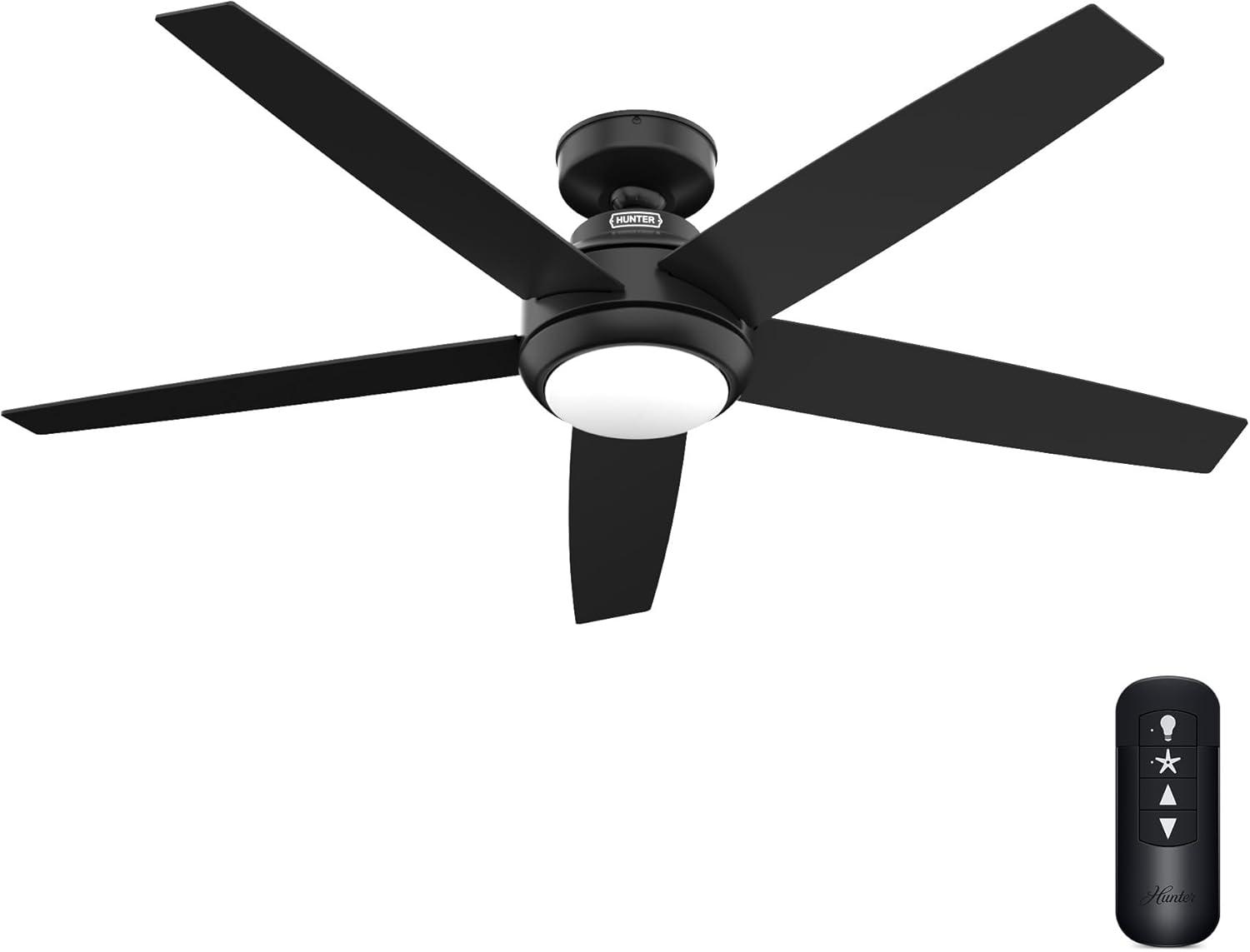 52" Zayden 5 - Blade Ceiling Fan With Lights and Remote