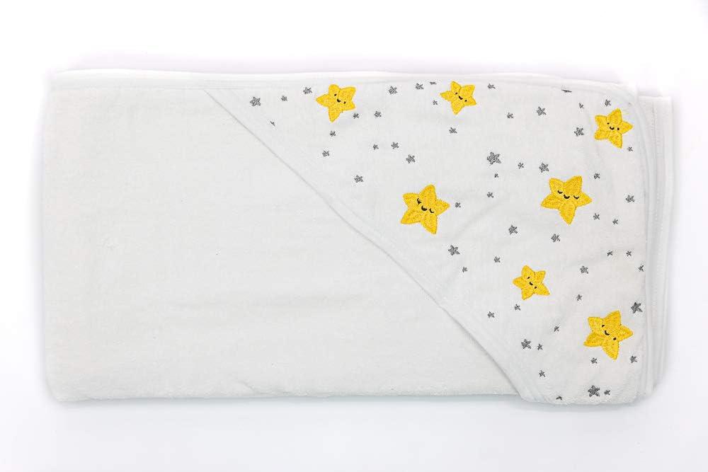 Primo Passi Terry Hooded Towel With Apron - White | Hooded Towels | Baby Towels