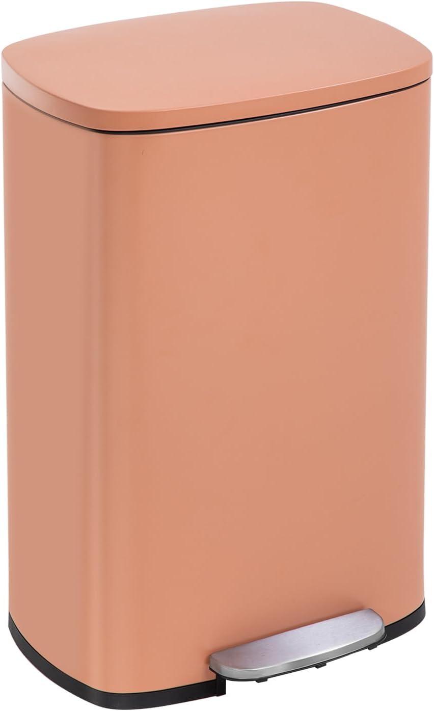 Steel Step On Trash Can - 13 Gallons