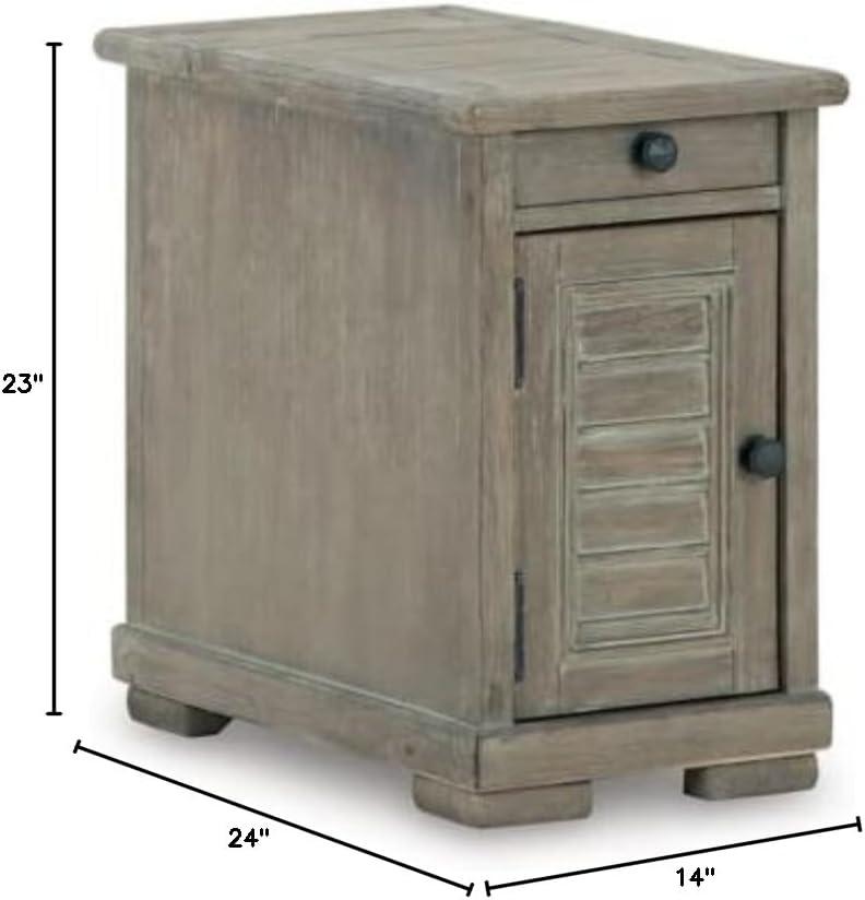 Moreshire 23'' Tall End Table with Storage