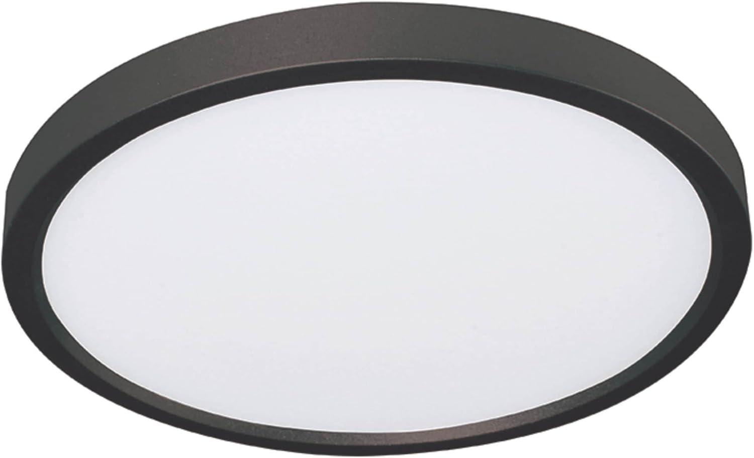 AFX - Edge 1- Light Ceiling Flush Mount in Contemporary-Modern-Transitional