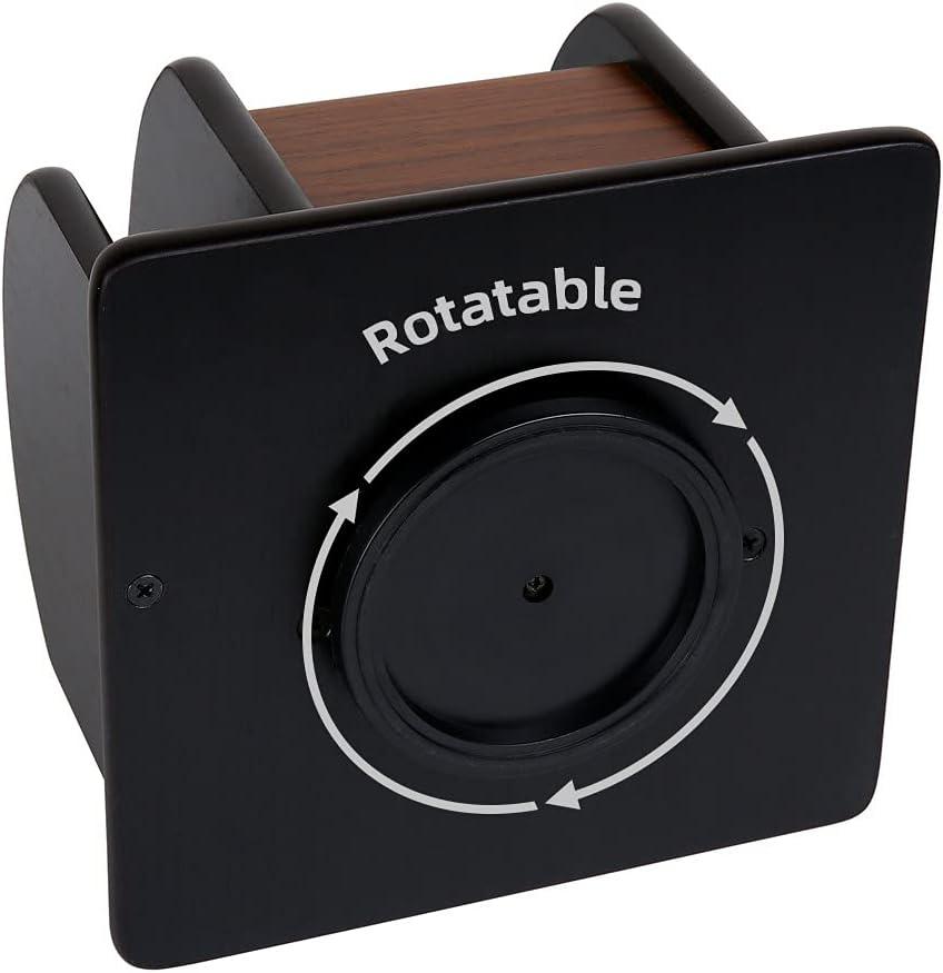 Wooden Desk Organizer, Wood Desktop Organizer Office Supplies Storage Organizer Remote Control Caddy Holder (Desk Organizer-6) Desk Organizer-6 Desk