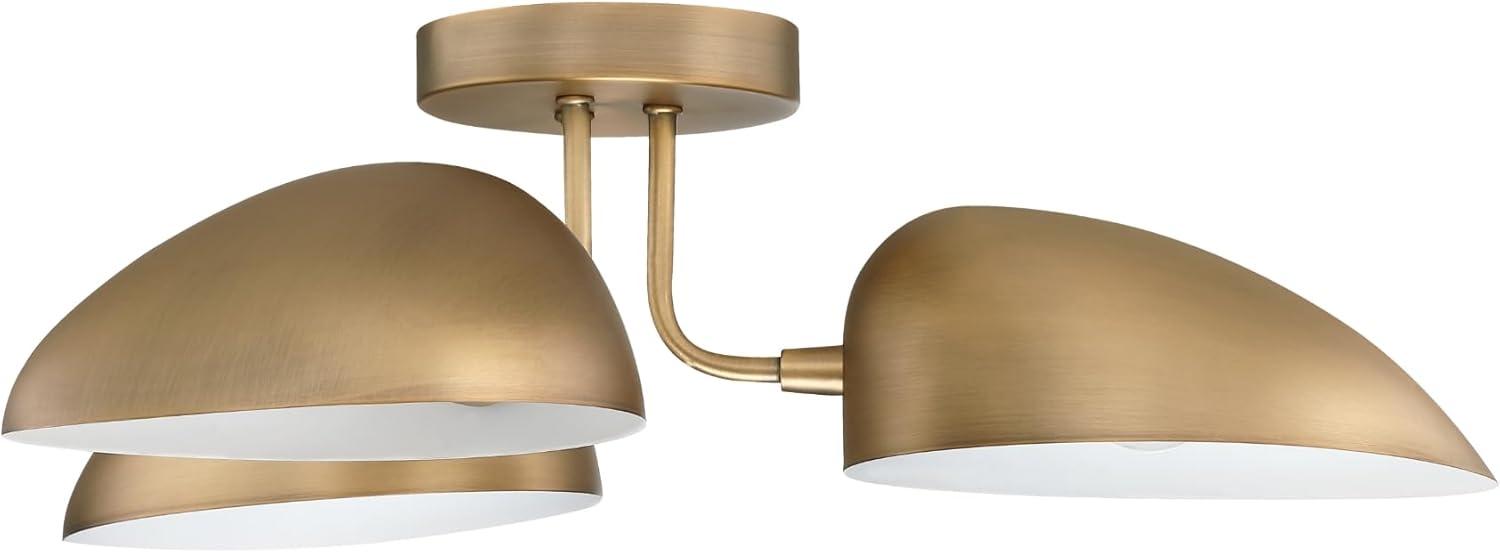 Nathan James Argo Flush Mount Gold