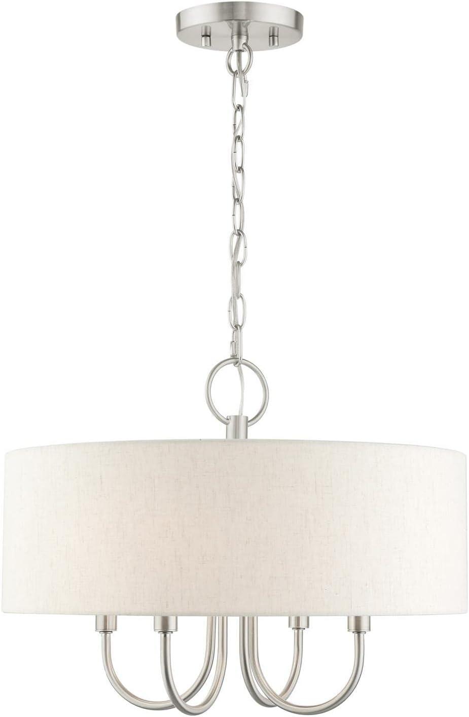 Livex Lighting Blossom 4 - Light Pendant in  Brushed Nickel