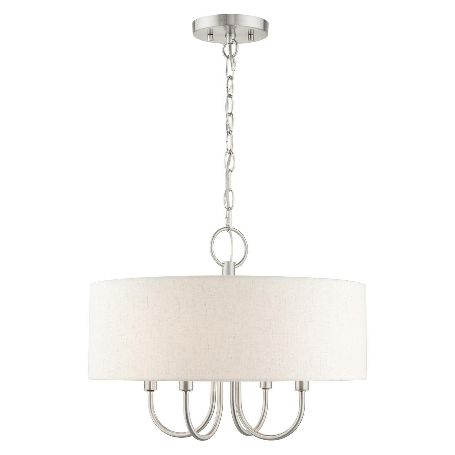 Livex Lighting Blossom 4 - Light Pendant in Brushed Nickel